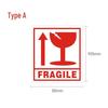 Self-Adhesive Fragile Label for Air Transport: Do Not Press/Drop, Anti-Pressure/Drop