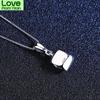 Real 1 Carcat D Color Moissanite Pendant Necklaces Top Quality 100 % Tone Wedding Occasion Gathering Bridal Gathering Party Event
