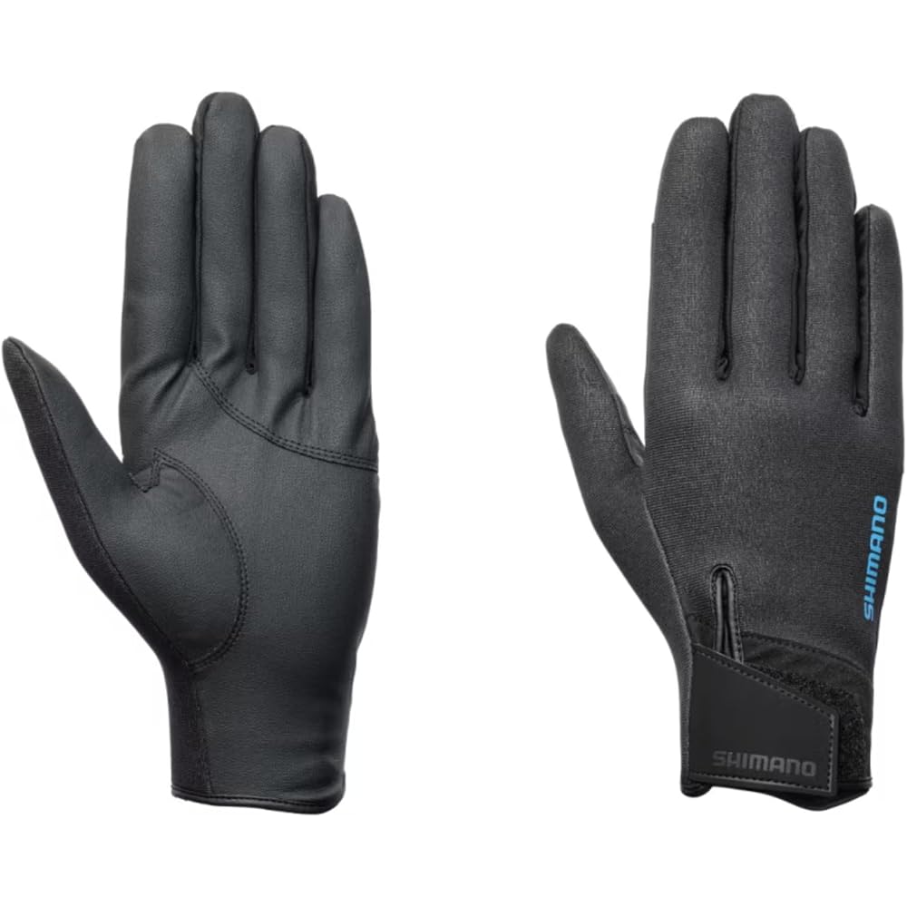Shimano Titanium Alpha Full Coverage Gloves GL-053Y Black Size M