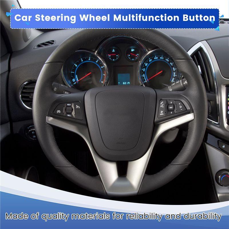 Car Steering Wheel Right Multifunction Button Telephone Volume Control Switch 96892135 For Cruze 2009-2014