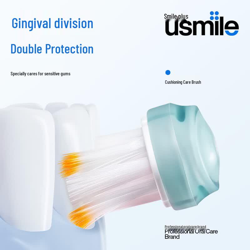 usmile Testine per Spazzolino Elettrico Adulti Spina CN (adattatore incluso)