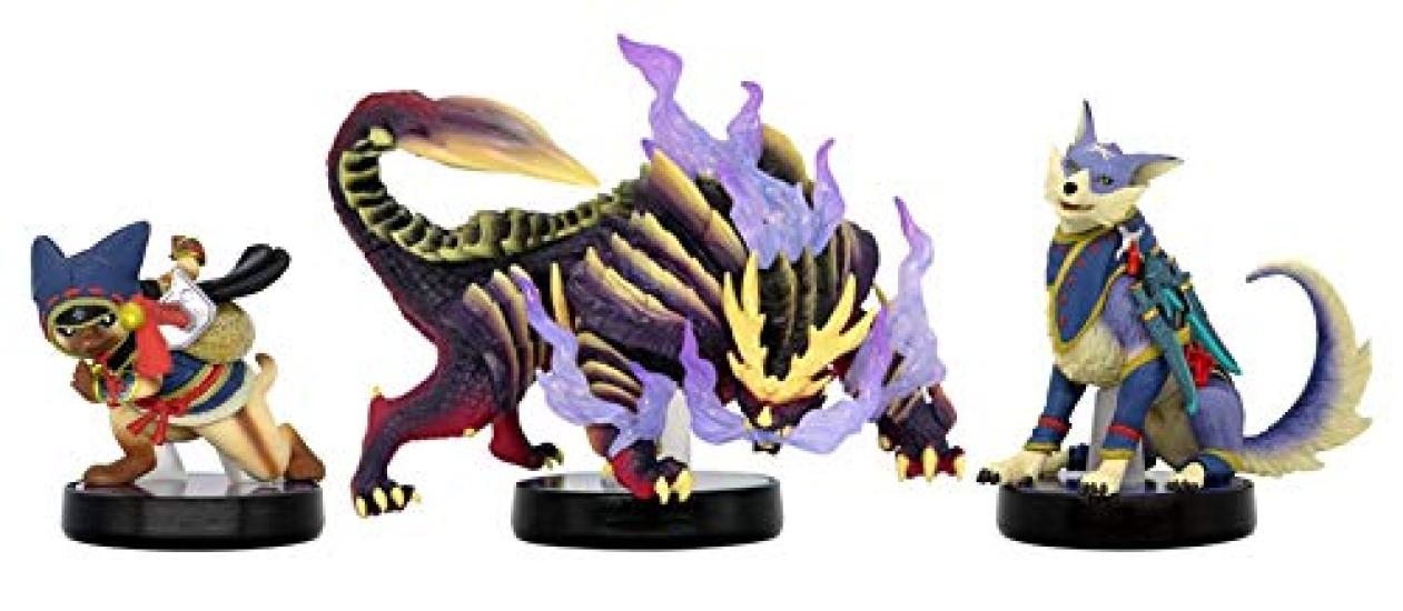 amiibo Monster Hunter Rise set 3-piece