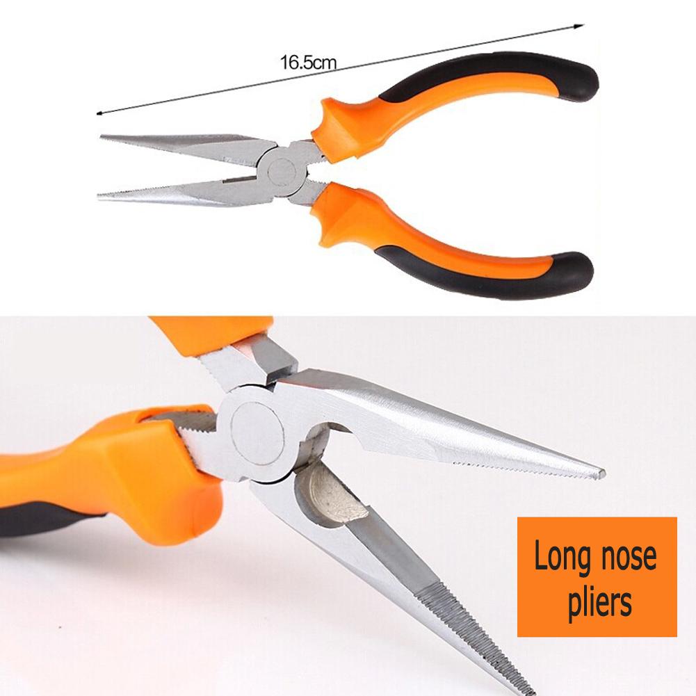 102pcs Household Woodworking Tool Set, Hardware Combo Toolbox Electrician Woodworking Repair Manual Tool Kit