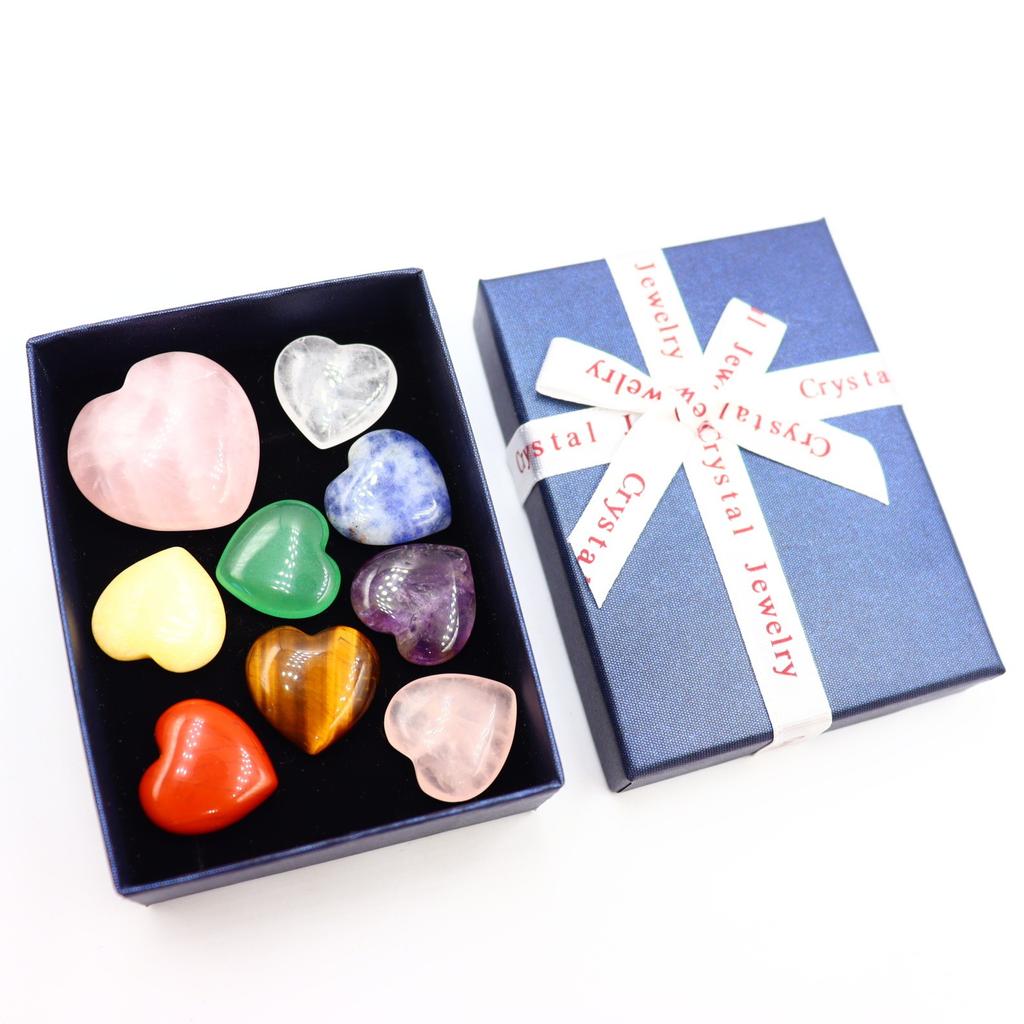 8-teilige/9-teilige herzförmige Kombinations-Geschenkbox