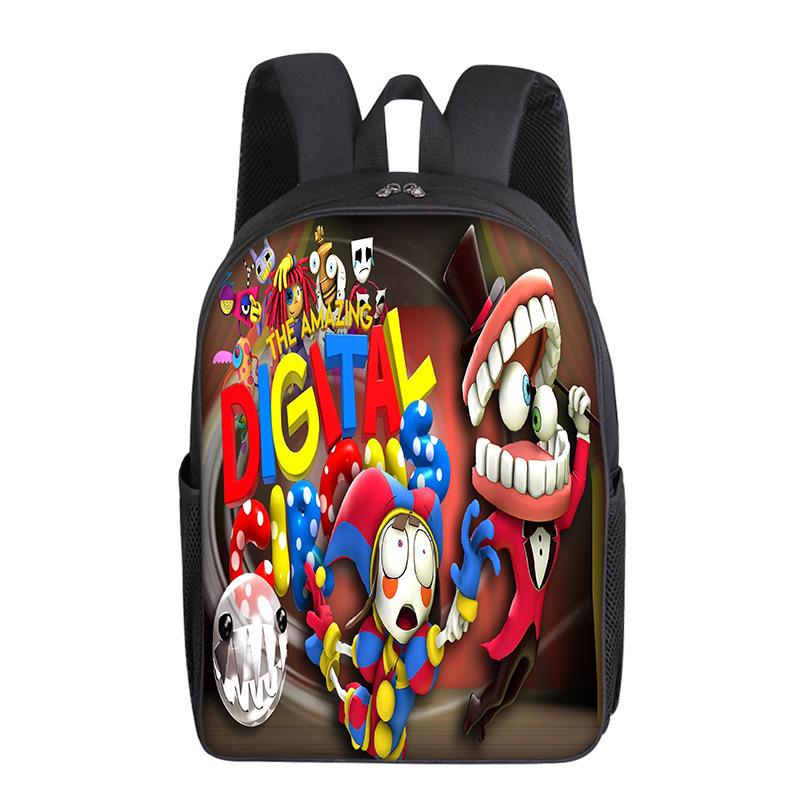 Magic Digital Circus The Amazing Digital Circus School Bag Primary School Students Single Layer Backpack