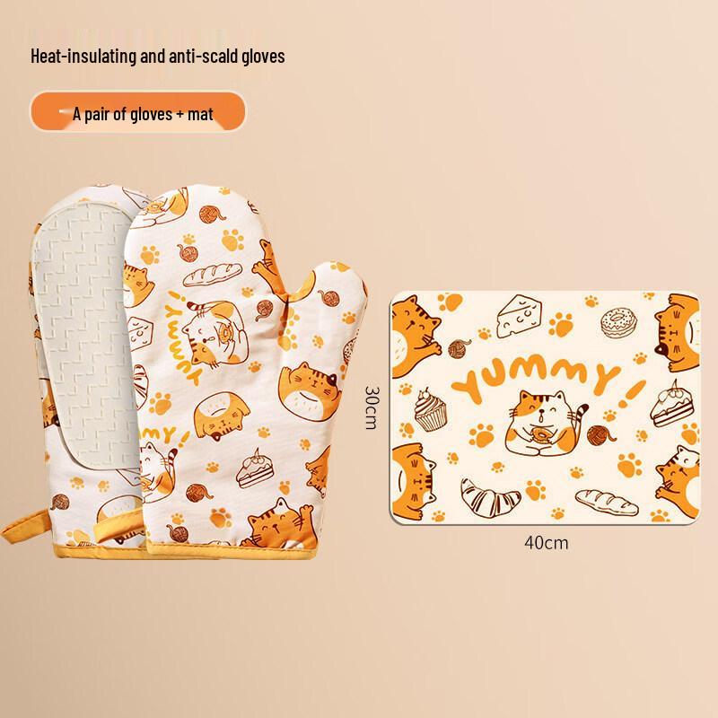 ZISIZ Thickened Heat Resistant Gloves