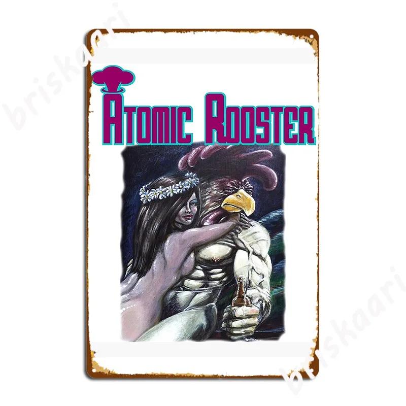 Atomic Rooster Iii Metal Sign Club Home personalized Club Bar Plaques Tin sign Poster 20X30CM