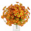 Artificial Eucalyptus Bouquet In Violet Orange Tones Home Outdoor Wedding Commercial Decor
