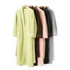 Shawl Collar Robes for Men Full Length Fleece Plush Bathrobes Soft Spa House Coat with Pockets Fluffy Spa Robes Unisex Winter Cozy Warm Spa Long Robe