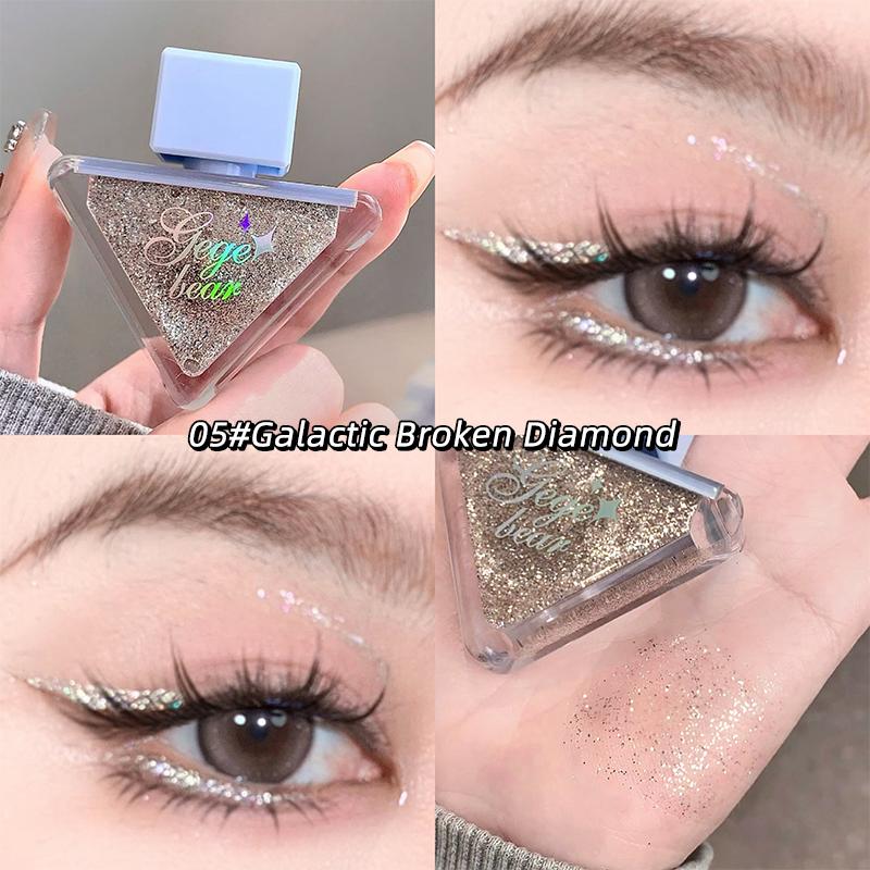 

Gege Bear Блестящие и красочные жидкие тени для век