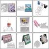 Christmas Sled Metal Cutting Dies Stencil DIY Scrapbooking Album Stamp Paper Car X3UC