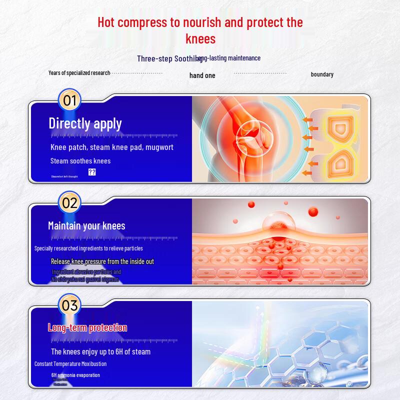 Mugwort Self-Heating Knee Patch