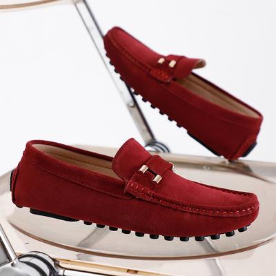 Casual Schoenen Mode Herenschoenen Echt Leer Heren Loafers Mocassins Instappers Heren Flats Mannelijke Rijschoenen 38-47