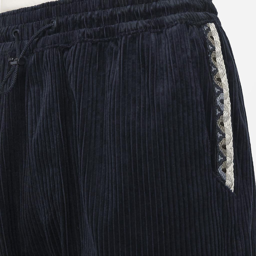 Nike Corduroy Workwear Casual Straight-Leg Pants Men Bottoms Black DA6686-010