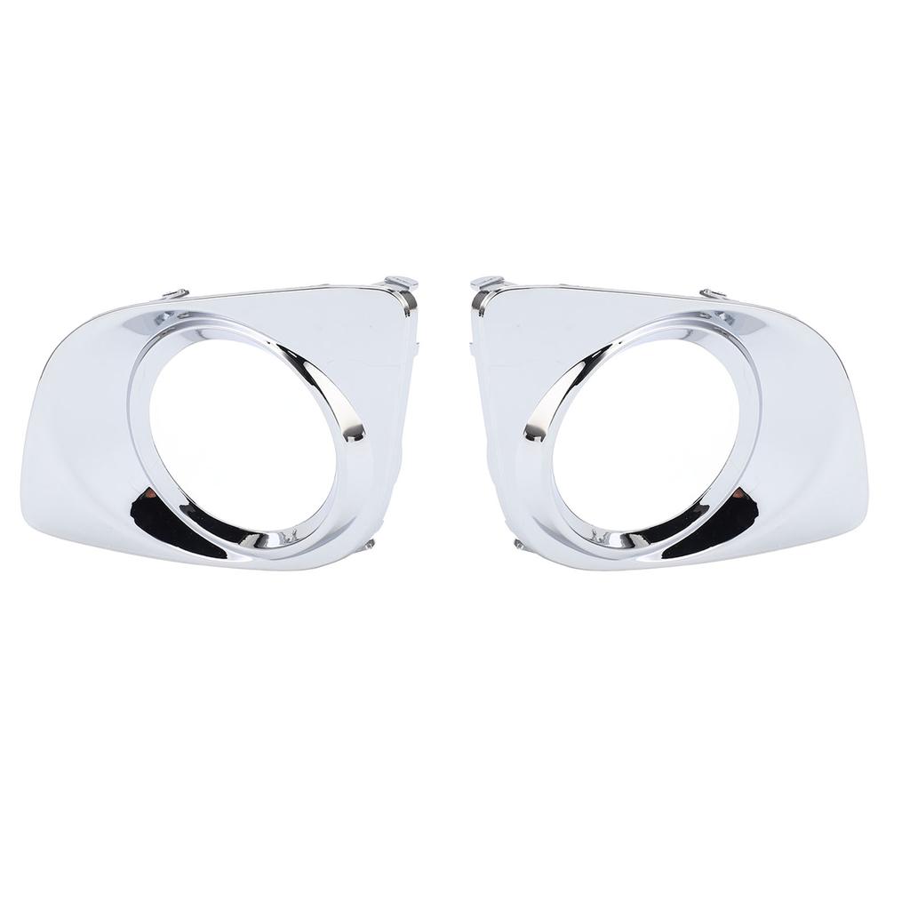 Pair of Fog Light Bezel Cover ABS Chrome 521270T010 Fog Light Molding Trim for Venza AV10