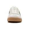 Li Ning Abrasion Resistant, Lightweight, And Breathable Low Top Skateboard Shoes Men's White Green AGCS289-1