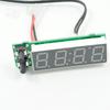 Car 3-in-1 Digital Clock High Accuracy Thermometer Voltmeter Temperature Meter Voltage Gauge Automobile Repair Modified