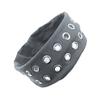 Headband Punk Style Rock Air-eye Decor Hair Band Elastic Fabric Eyelets Punk Headwrap Hair Accessory