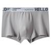 Men's Cotton Underwear Mid Waist Breathable Solid Color Underwear Men's Autumn Underwear