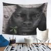 VIKAMA Fantasy Cat Man Tapestry Face Bohemian Living Room Artist Studio Theme Coffee Shop Decoration