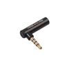 Right Angle 3.5mm OMTP To CTIA Male To Female Audio Plug Jack Adapter Converter