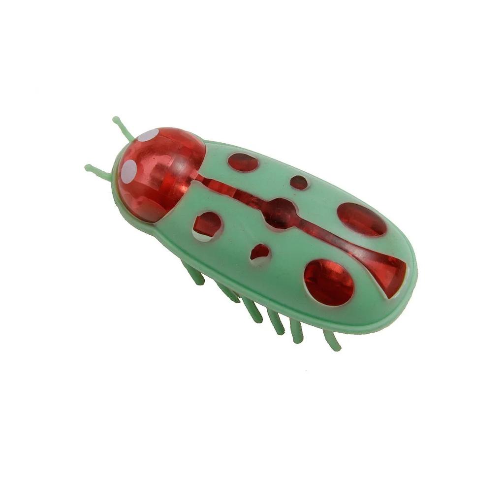 Automatic Flip Over Rolling Cat Toy Electric Vibrating Moving Beetle for Indoor Kitten Exercise Chase Training Fun Games