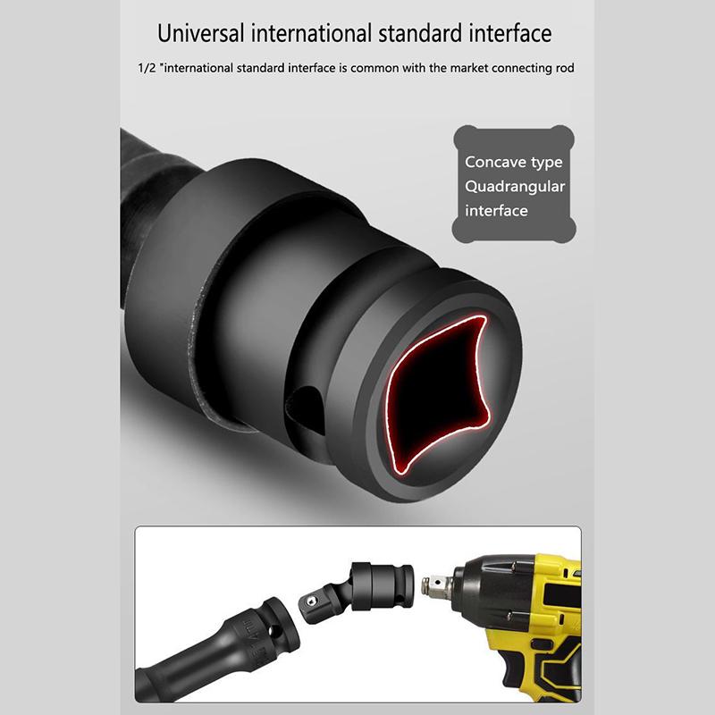 1/2 Air Cannon Pneumatic Universal Head 360 Degree Rotation Large Flying Universal Joint Joint