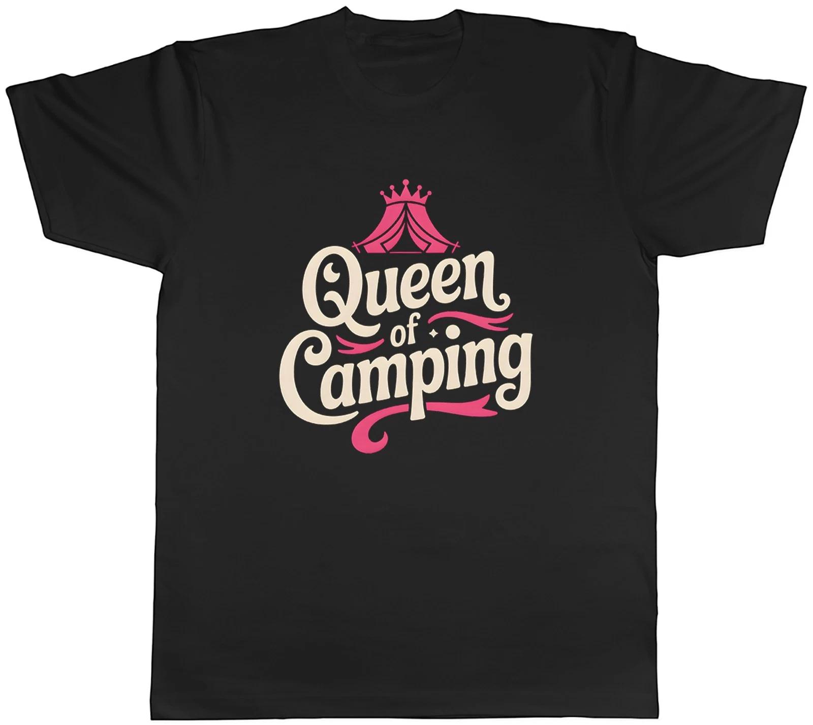 Queen of Camping Tent Outdoors Mens T-Shirt Tee Gift Top XXL