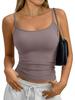 2026 European Women's Versatile Slim Fit Square Neck Vest Top