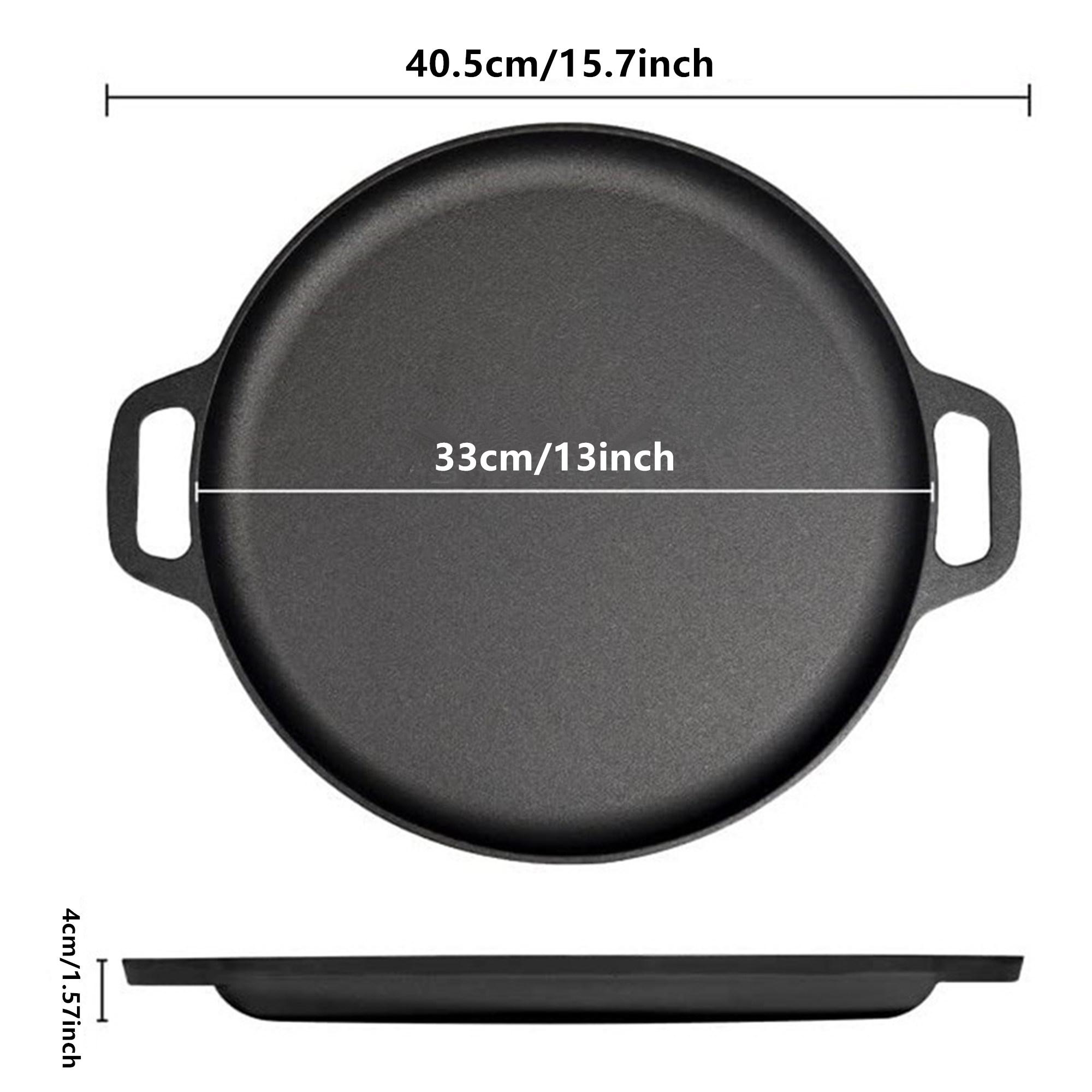 33/35cm Pizza Pan 13 Pre-Seasoned Cast
