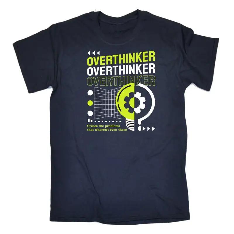 Overthinker Creating Problems Novelty Funny Mens T Shirt S разноцветный