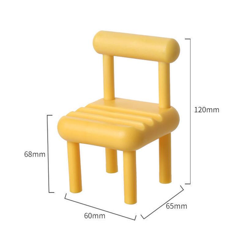 

Настольный стул Держатель для мобильного телефона Украшение для стула Креативный держатель для мобильного телефона Домашнее украшение Маленькое украшение