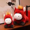 2026 Year of The Horse Plush Toy Red Zodiac Stuffed Animal with PP Cotton Filling Chinese New Year Gift for Office Home Decor