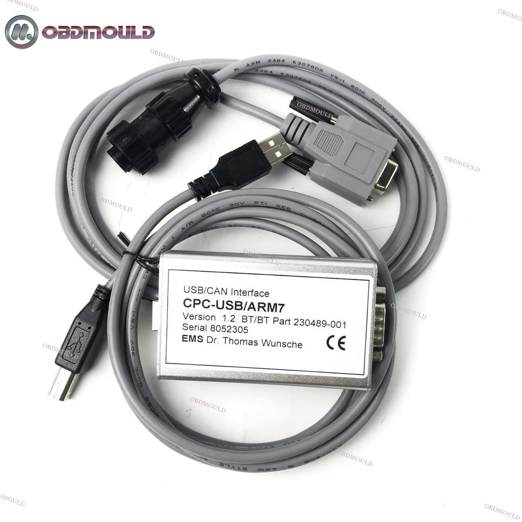 Toyota BT CANBOX CPC USB ARM7 Forklift Truck CANBOX Diagnosis Tool CAN Interface CAN Bus Line Truckcom Diagnostic Tool