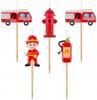 Firefighter Picks Candles, 5 Pcs