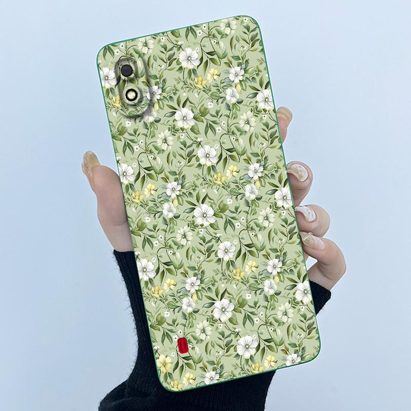 For Samsung Galaxy A10 A10s M01S Case Simplicity Painting Liquid Soft Silicone Cover for Samsung A10 A105F A10S SM-A107F Casing