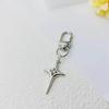 Hollow Star Keychain Keyring Bag Pendant Jewelry Accessories Backpack Ornament Elegant Keyrings Adornment for Women