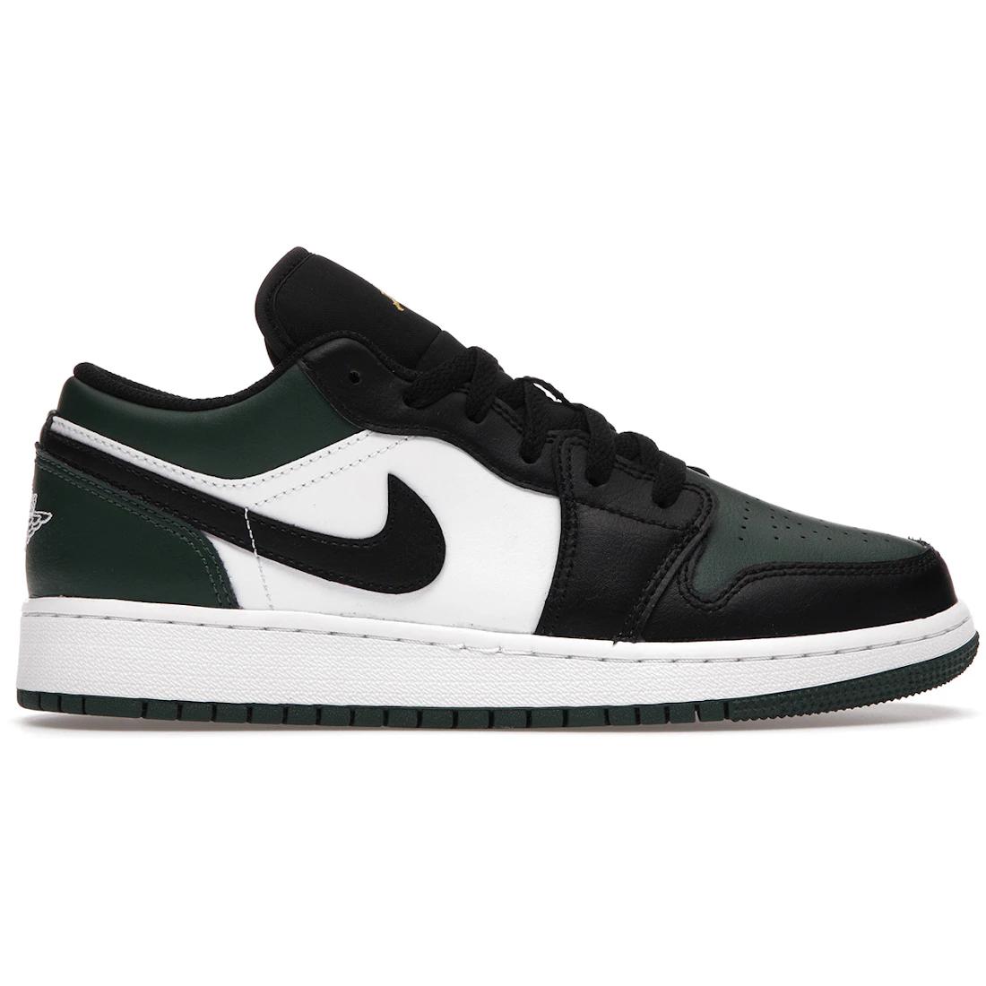 

Sneaker Jordan 1 Low Green Toe (GS)(553560-371) 35.5