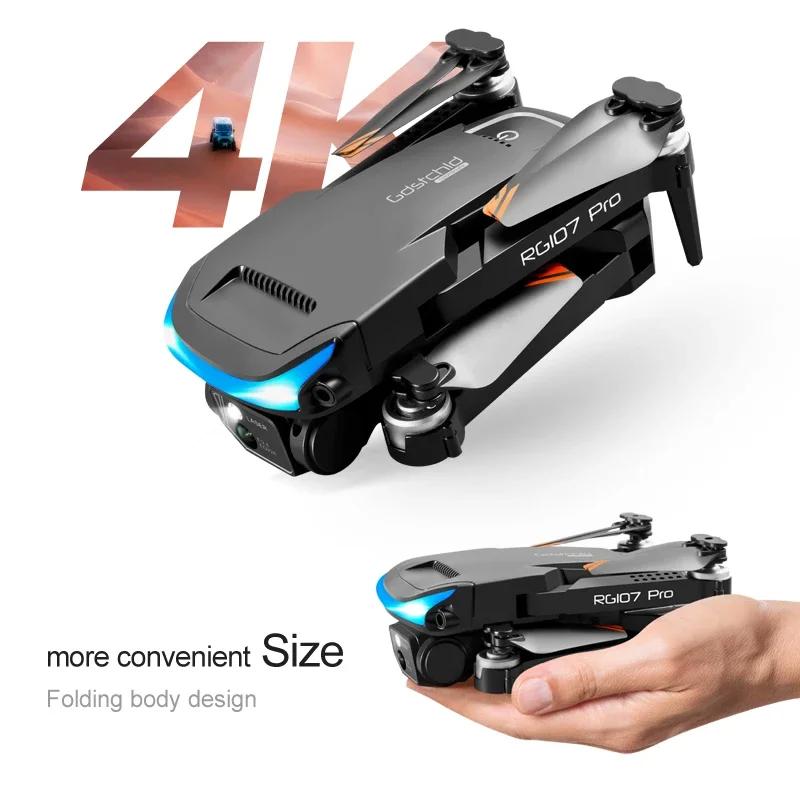 New RG107 PRO Drone 4K Professional Dual HD Camera FPV Mini Dron Aerial Photography Brushless Motor Foldable Quadcopter Toys