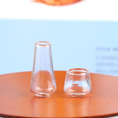 Creative Glass Bottle Doll House Miniature Food Play Model Food Play Mini Glass Jar
