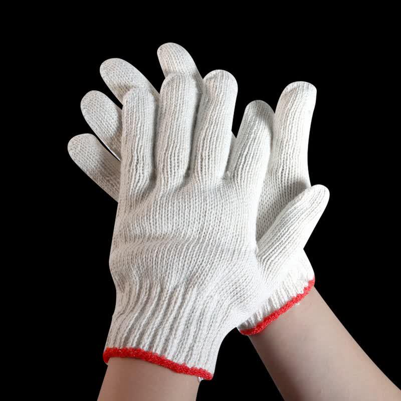 Wear-Resistant Nylon Cotton Blend Work Gloves