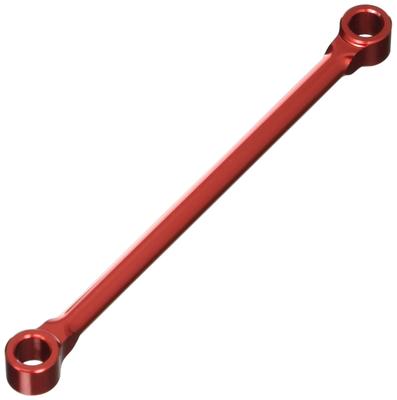 POSH FAITH Suprimentos para Motocicleta Suporte Mestre de Fatura Vermelho 110mm 500182-02