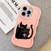 Think Cat Soft Phone Cover Case for iPhone 18 8 17 Air 11 16 Pro Max 15 Plus 12 XR 13 14