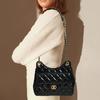 Tmall Elf Niche Leather Messenger Bag Women's First Layer Cowhide Small Fragrant Wind Rhombus Chain Bag Single Shoulder Women's Bag Wholesale