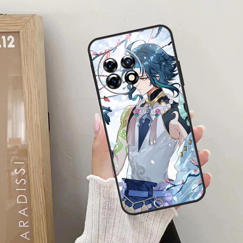 Genshin Impact Xiao Case For OnePlus 12 11 9 10 Pro 9RT 10T 10R 12R OnePlus Nord 2 CE 3 Lite CE4 N10 N20 Cover