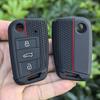 For VW Golf 7 GTI POLO T-Cross T-Roc Touran Tiguan Skoda Octavia Rapid Kodiaq Fabia Seat Ibiza Leon Ateca Arona Key Case Cover