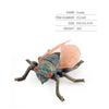 Simulation Cicadas Toys Realistic Lifelike Insect Model Children's Cognitive Golden Cicada Toys Microscopic Decorative Ornaments