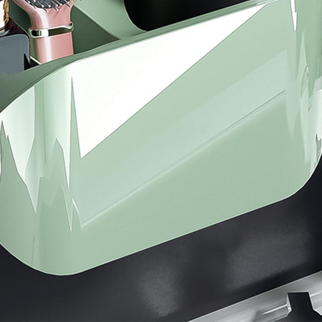 Wall Mounted Hair Dryer Holder Compartment Design Detachable Hair Dryer Hanger Storage Rack for