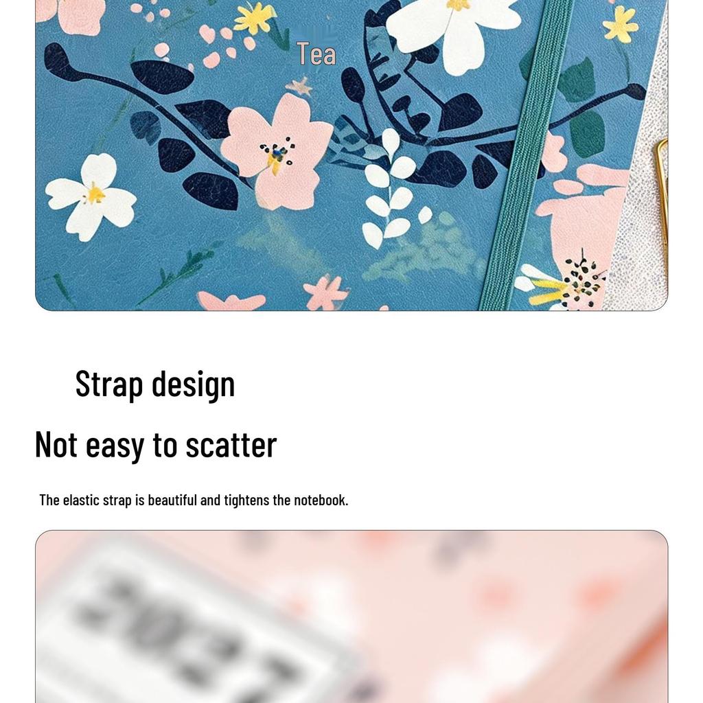 2027 English Weekly Planner A5 Schedule Book - Efficient Planning Notebook with Custom Logo