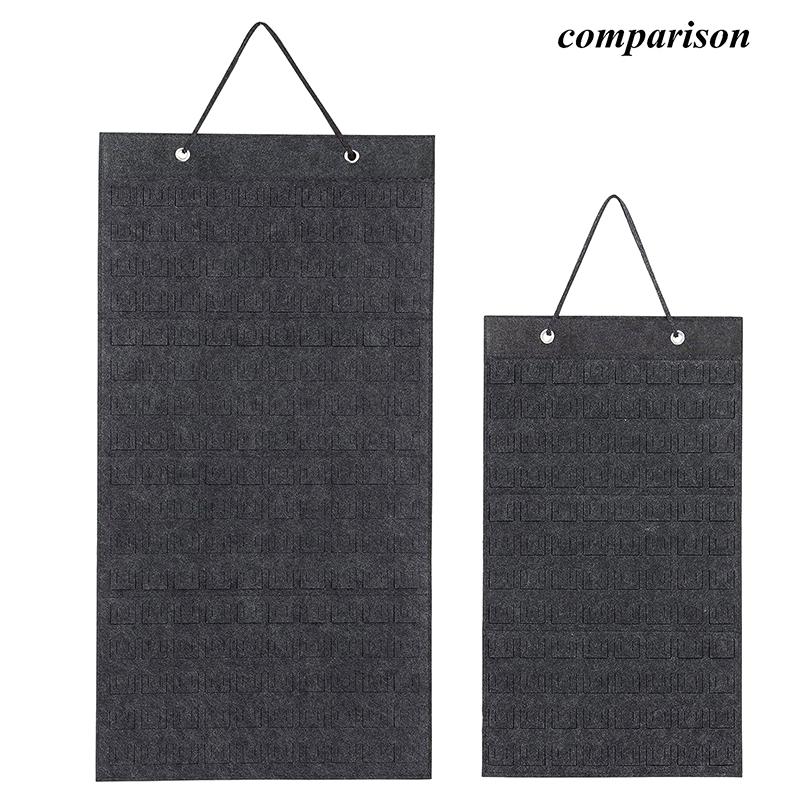 Earrings Hanging Organizer Wall Earring Holder Soft Felt Hanger For Jewelry Necklace Earring Ring Stud Display Holder
